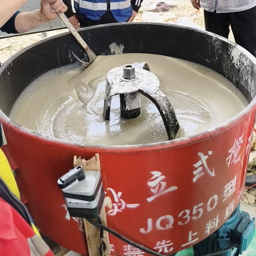 渝水汽轮机余热压缩机导热油设备底座耐高温环氧树脂灌浆料