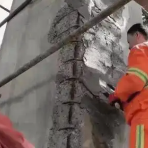 渝水梁板柱楼梯空洞蜂窝剥落露筋等表面破损修补用高强聚合物修补砂浆